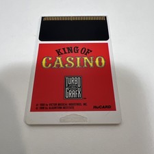 King Of Casino (Turbo Grafx 16) HuCard Only