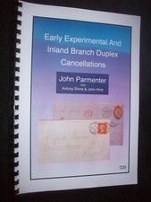 Cancellations Early Experimental Inland Branch Duplex Parmenter Stamp Catalogue