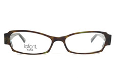 Jean Lafont Eyeglasses Frames NIKI 675 Tortoise on Clear Blue Cat Eye 50-14-142