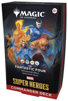 Magic: Marvel Super Heroes - Commander Deck The Fantastic Four - ENGLISCH - NEU!