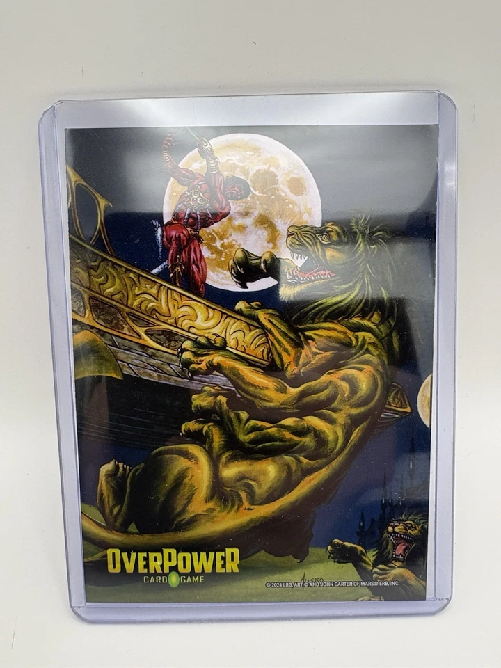 OverPower Card Game Origins 2025 Invincible Promo Card Sdcc Rare - Image 2 of 2