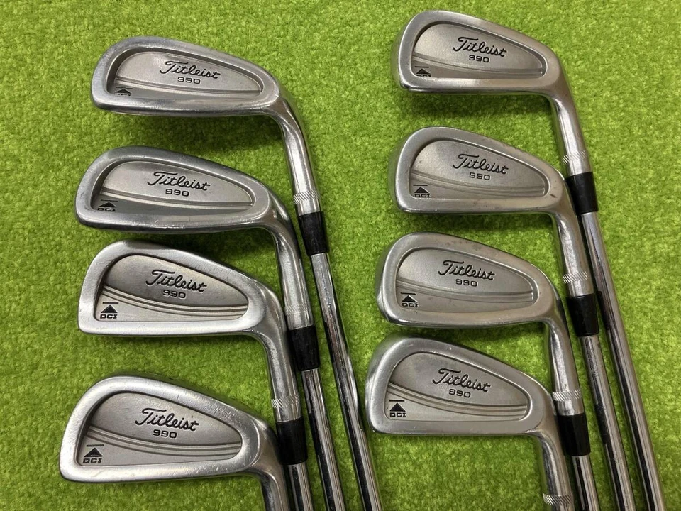 Titleist DCI 990 Iron Set 8pcs 3-PW Dynamic Gold S300 Flex S - Image 2 of 4
