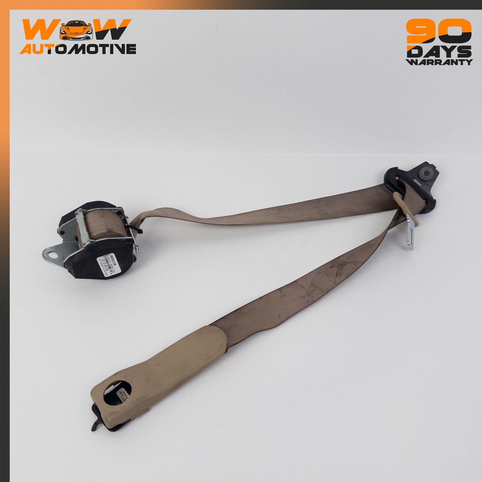 05-13 CHEVROLET CORVETTE C6 FRONT RIGHT PASSENGER SIDE SEAT BELT RETRACTOR OEM