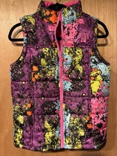 Nike Youth Girls Large Jacket Puffer Vest 12-13 Reversible