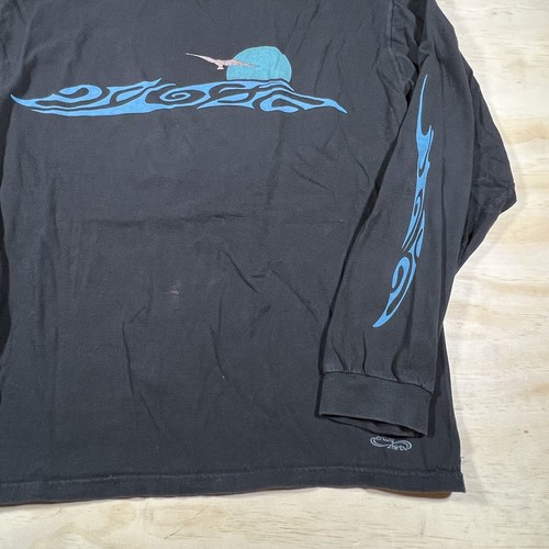A5918 Crazy Shirts Men Graphic Shirt Tribal Long Sleeve Tee Size XL - Picture 3 of 12