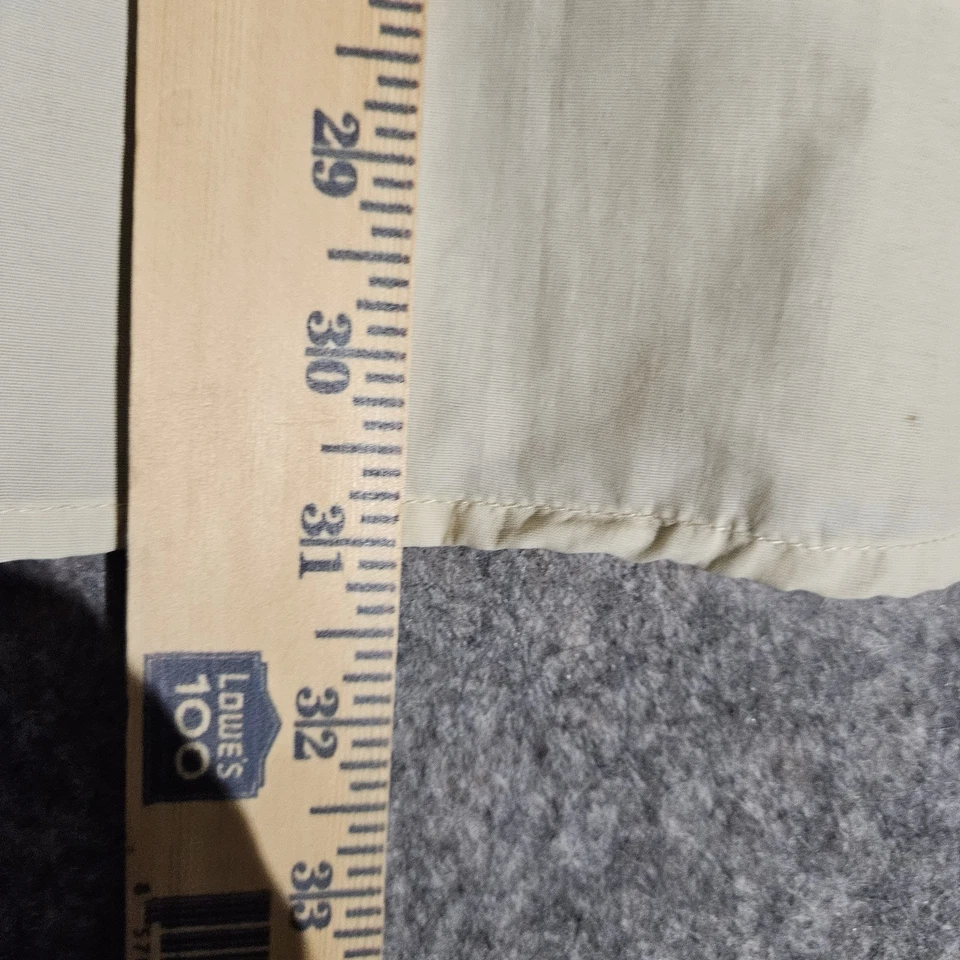 Camisa All-American Fisherman Para Hombre Mediana Beige Manga Larga Pesca Exterior Nylon Foto 3 de 4