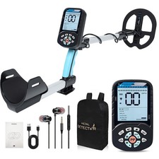 Rechargeable Metal Detector for Adults 6 Mode Professional Gold black
