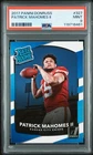 2017 PANINI DONRUSS #327 PATRICK MAHOMES II ROOKIE RC PSA 9