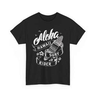 Aloha Hawaii Surf Rider T-Shirt   Ride the Waves in Style