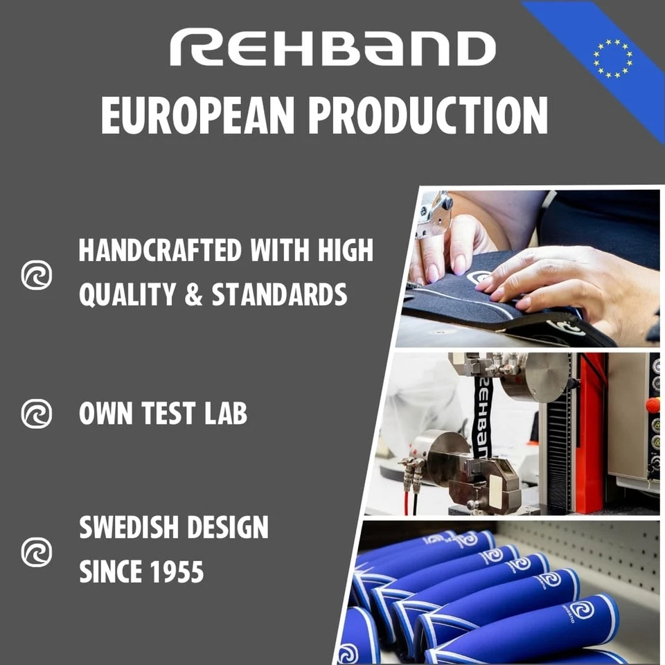 Rehband 5mm Neopreno Espinilla Manga Pantorrilla, Soporte de Compresión Hombres y Mujeres para Ca... Foto 4 de 4