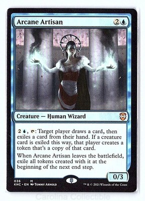 Arcane Artisan Near Mint - Commander: Kaldheim 36 Magic: The Gathering