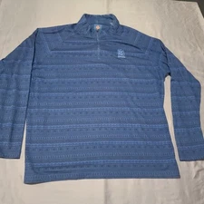 Donald Ross Shirt Mens XL TPC Golf Scottsdale Long Sleeve 1/4 Zip Pullover