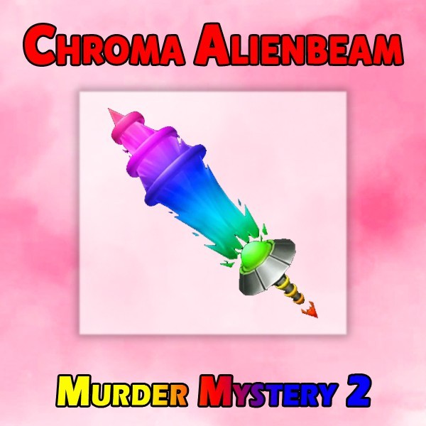 Roblox MM2 Murder Mystery 2 ✨Chroma Alienbeam✨ | Fast Delivery