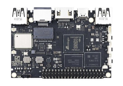 khadas VIM3L Amlogic S905D3 Single Board Computer with 1.2 Tops,16MB SPI Flas...
