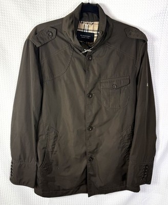 Burberry Black Label Light Outerwear 01438-07 Brown SZ Medium Japan Import READ