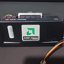 AMD Athlon Slot A Processor AMD-K7750MTR52B with Dual Fans & Heatsink