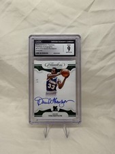 2015-16 Panini Flawless Autographs David Thompson #FA-DT Emerald /5 (AU)