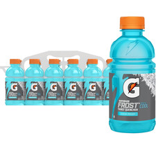 Gatorade Thirst Quencher Glacier Freeze, 12 oz, Pack of 12 Bottles