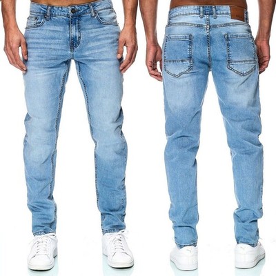Herren Jeans Hose Stretch Übergröße Regülar Slim Fit 5 Pocket Jeanshose  7005