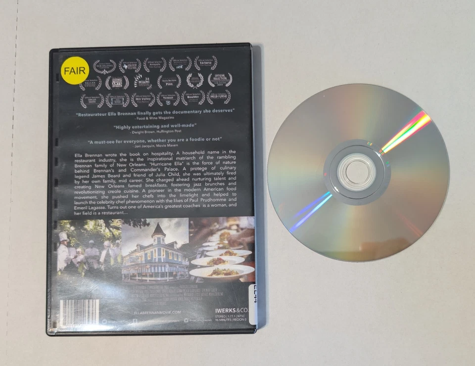 Ella Brennan: Commanding the Table 2017 DVD Passion River Ex-Library 2016 Docu - Image 2 of 4