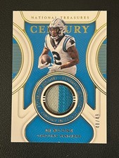 DJ Moore 2021 Panini National Treasures Football Century Materials Relic /49