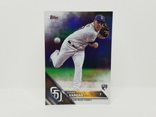 2016 Topps #US289 Cesar Vargas, San Diego Padres (RC) - Rainbow Foil Parallel
