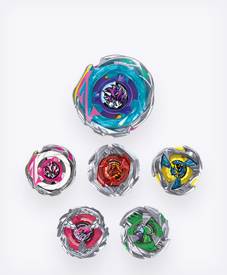 Beyblade X CX-17 Random Booster Vol.10 Complete Set of 6 ALL