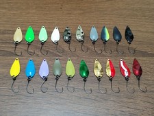 Fishing Lure Daiwa Spoon Presso Rave 1.5g 20 pieces set.