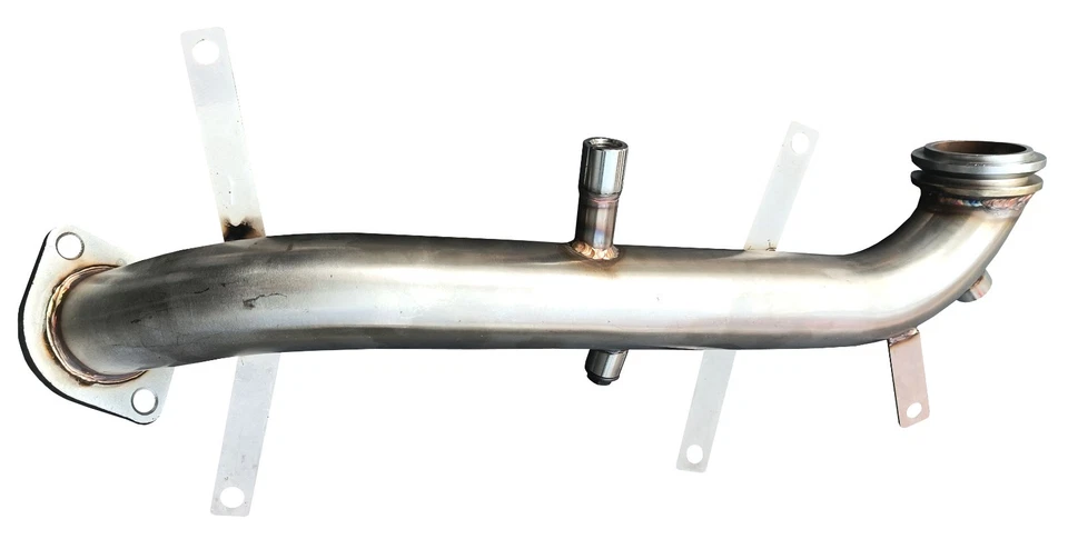 Tubo Rimozione FAP DPF Downpipe Lancia Delta 1.6 105 120 cv Mjet common rail T6 - Immagine 4 di 4