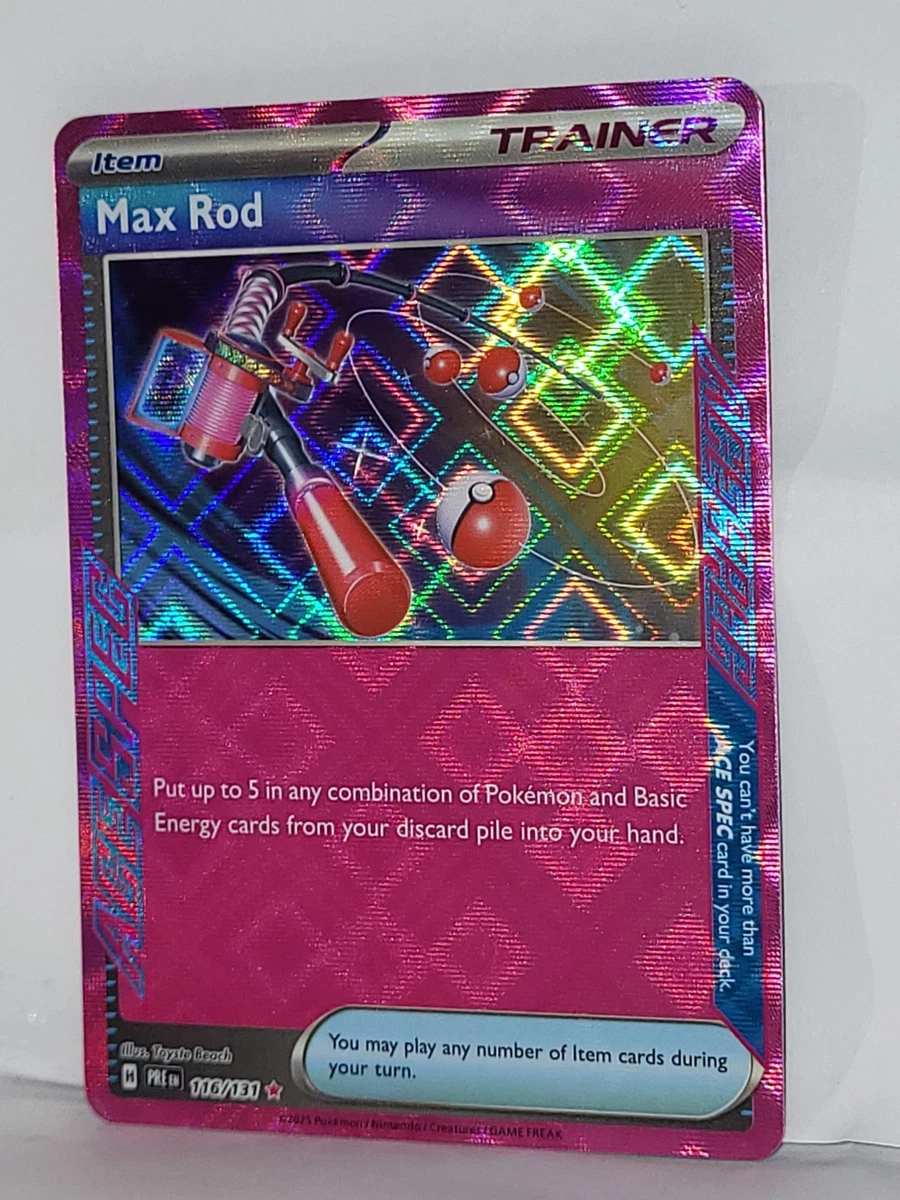 pokemon trading card game rod Max Rod Pokémon TCG Cards for sale