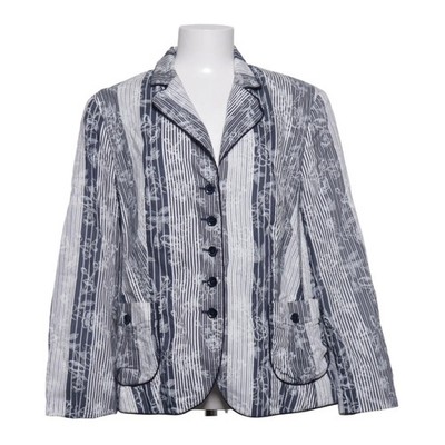Gerry Weber, Blazer, Größe: 48, Blau/Grau/Weiß/Mehrfarbig, Damen #DDr