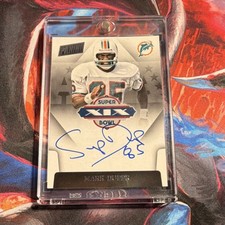 Panini Super Bowl XIX Mark Duper Autograph SBXIX-MD 2015 Miami Dolphins