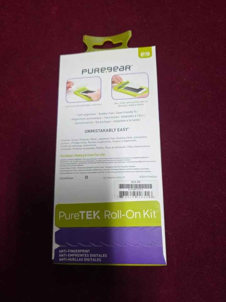 PUREGEAR PURETEK ROLL-ON SCREEN PROTECTOR KIT FOR APPLE iPHONE 5 5s 5c SE (2016) - Image 2 of 2