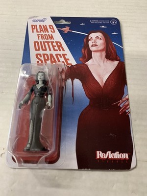 Reaction Plan 9 From Outer Space Vampira figure Super7 Ed Wood-Minor Box Damage