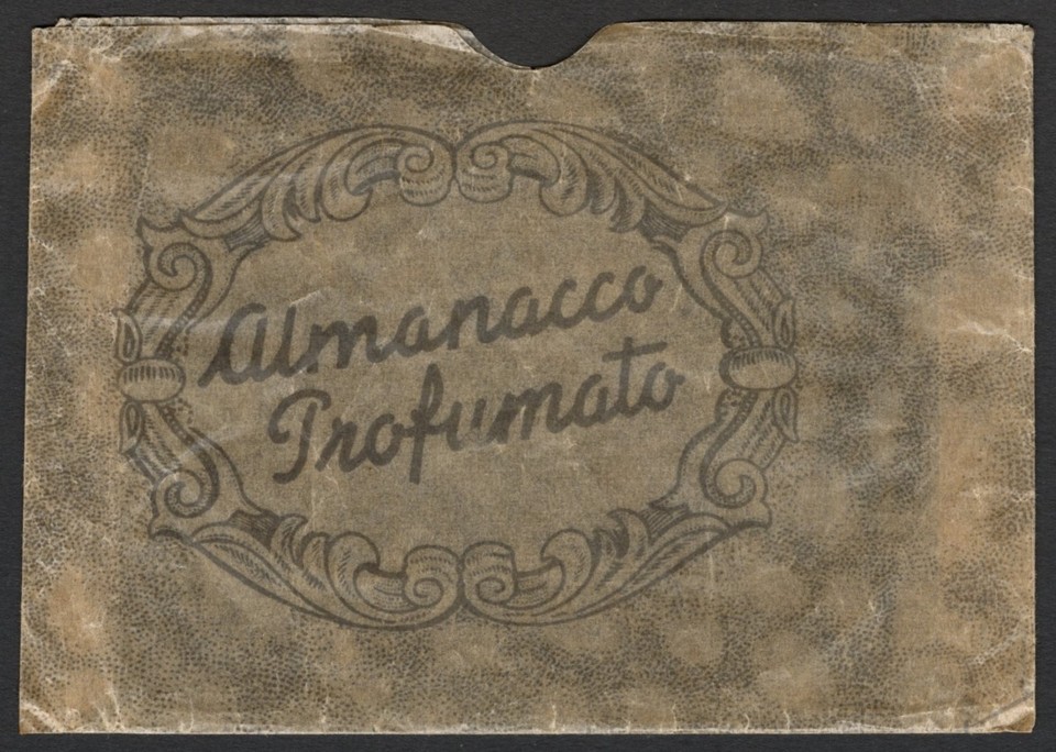 Calendarietto - 1937 - Profumeria Lanza (Roma) + custodia / Art Deco ...