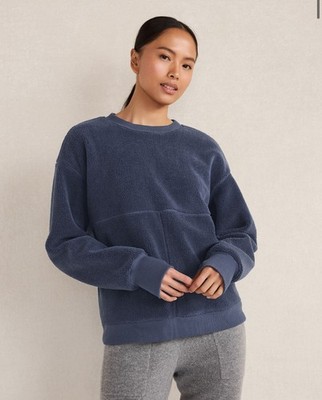 Haven Well Within Sherpa Sweatshirt North Sea Women s Size S