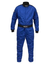 Allstar Performance ALL935023 SFI 3.2A/5 M/L Blue Medium Tall Racing Suit