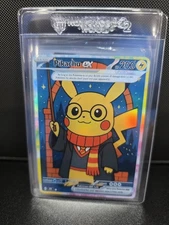 CUSTOMmade madeTOorder full art holo pokemon card PTL823 Harry Potter Pikachu