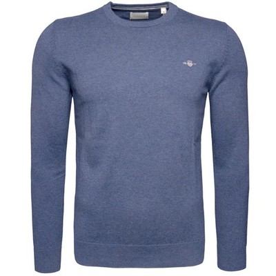 GANT Classic Cotton C-Neck Pullover Herren Hoodie Sweatshirt Pulli