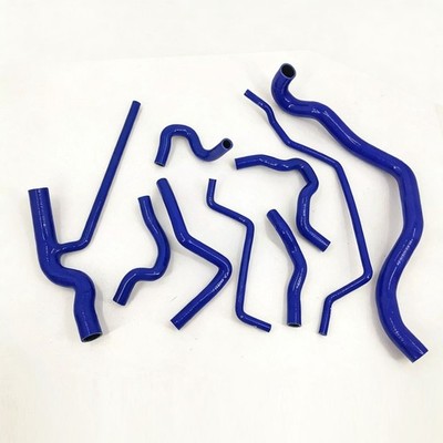Fit SAAB 9-3 9.3 1.8/2.0 Turbo 2003-2014 Silicone Coolant Hose Kit 2004 2005 Blu