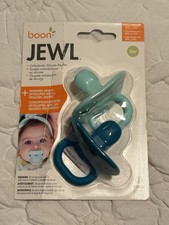 Jewl Orthodontic Silicone Pacifiers 3 Months 2 Green Pacifiers BPA FREE