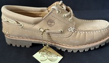 Timberland 50 Aniversario Nubuck Butters Barco Zapatos 3 Ojos Mujeres Talla 8 Nuevos