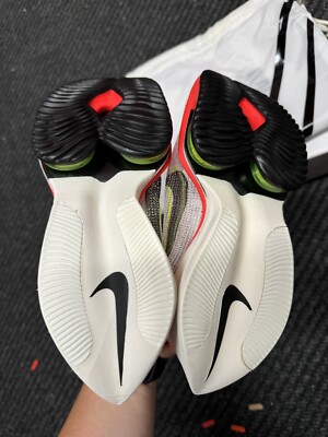 Nike Air Zoom Alphafly Next% White Pink Black Rawdacious Womens