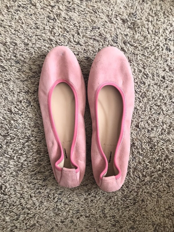 Brand New J Crew Suede Ballet Flat Size 7 Made In Italy MSRP $118