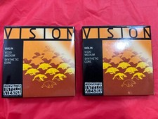 100 Authentic 2 Sets Thomastik Vision Violin String Set Medium 4/4