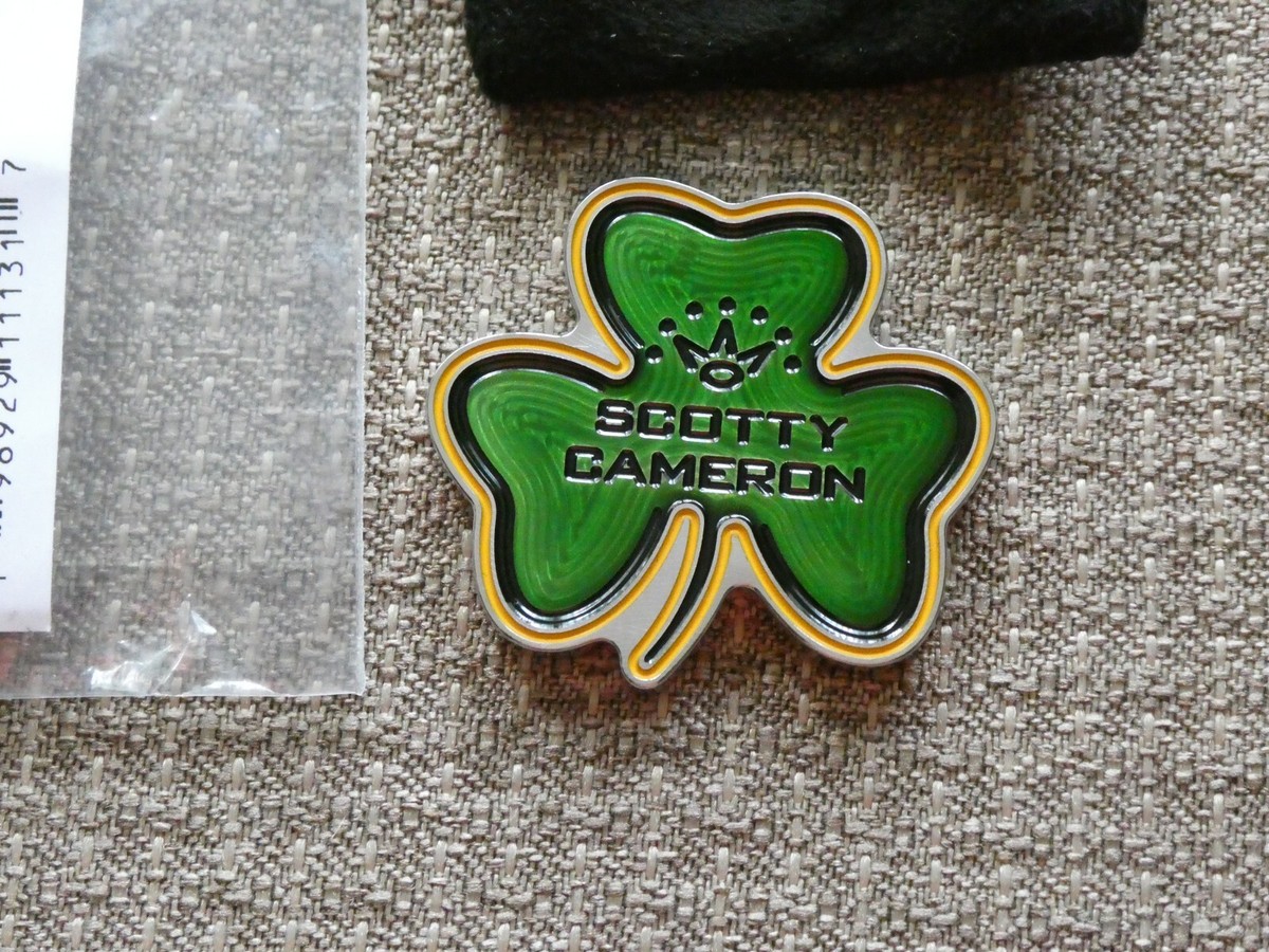 2025 Scotty Cameron St Patricks Day Clover Leaf Coin Ball Marker