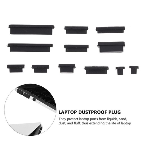 5 Sets Laptop Anti Plug Port Anti Plug Computer Port Stopper - Afbeelding 3 van 12