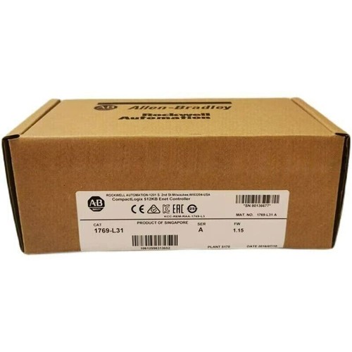 New Factory Sealed AB 1769-L31 SER A CompactLogix 512KB Controller 1769L31 AB