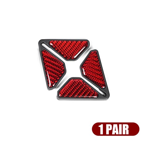 2x Red Car Door Edge Guard Pad Anti-Scratch Crash Protector Stickers Accessories - Picture 5 of 5