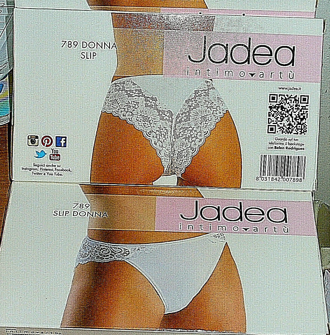 Biancheria Intima Jadea Intimo Uomo Slip JADEA Colore BIANCO